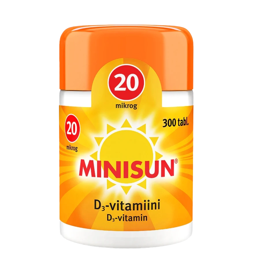 Minisun D-vitamin 20 µg