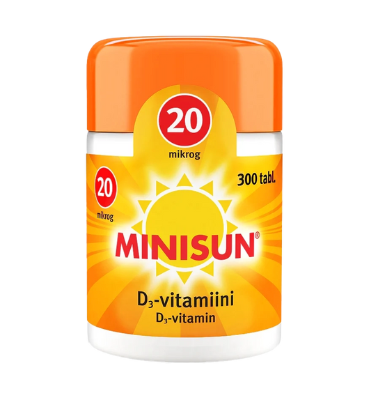 Minisun D-vitamin 20 µg